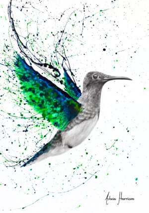 Ashvin Harrison Art- Emerald Sky Bird