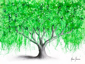 Ashvin Harrison Art- Waterside Willow Tree