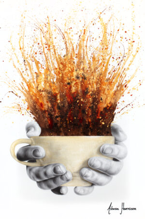 Ashvin Harrison Art- Coffee Coffee Coffee!
