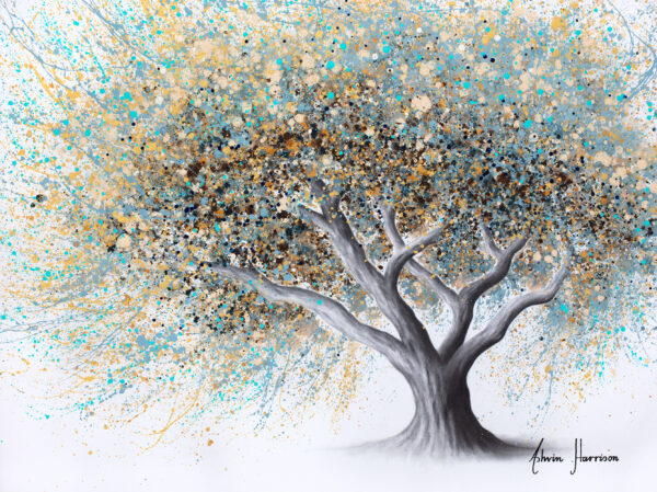 Ashvin Harrison Art- Spotted Teal Tree