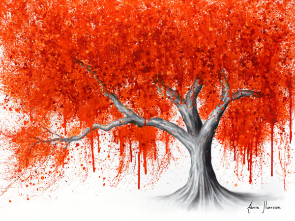 Ashvin Harrison Art- The Fire Reflection Tree