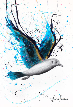 Ashvin Harrison Art- Lagoon Wings Bird