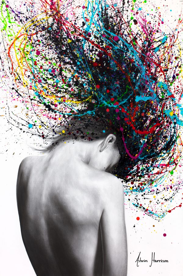 Ashvin Harrison Art- Cerebral Swirl