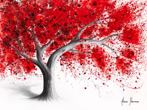 Ashvin Harrison Art- Dark Cherry Tree