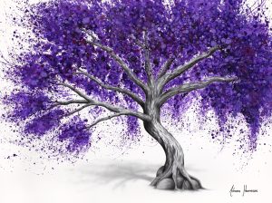 Ashvin Harrison Art- Purple Pepper Tree