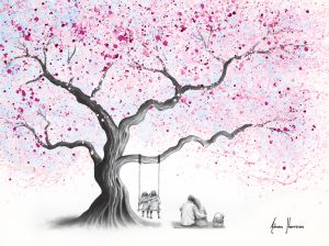 Ashvin Harrison Art- Family and The Blossom Tree 1