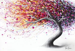 Ashvin Harrison Art- Fanciful Floral Tree_