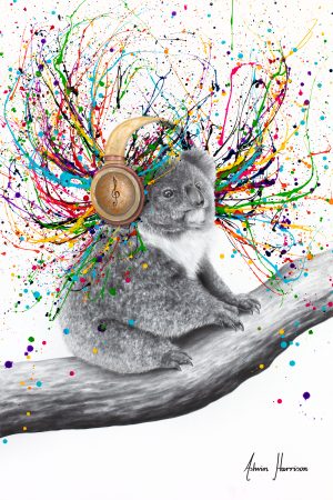 Ashvin Harrison Art- Koala Crescendo