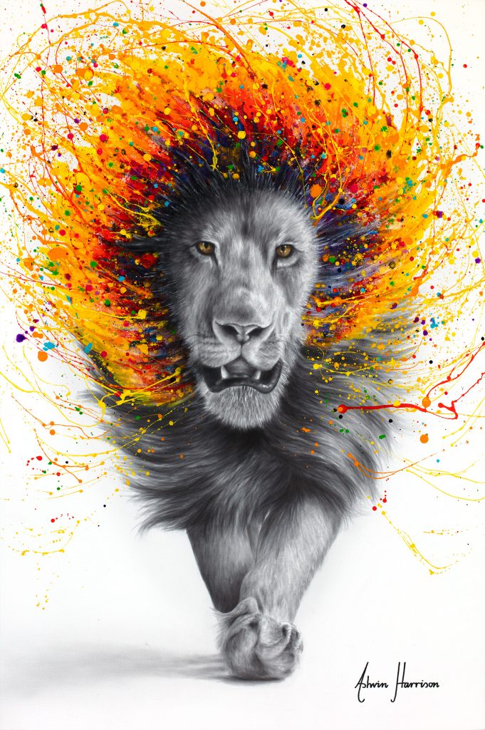 Ashvin Harrison Art - Luxor Lion 1