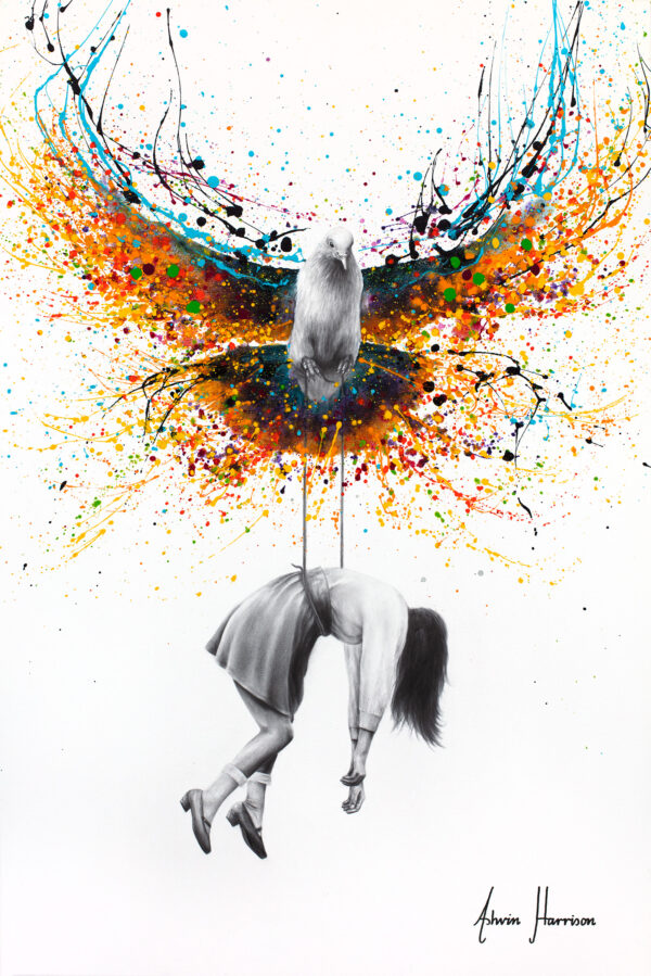 Ashvin Harrison Art - By Wings Of A Dove1
