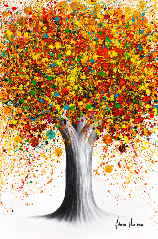 Ashvin Harrison Art- Rainbow Candy Tree