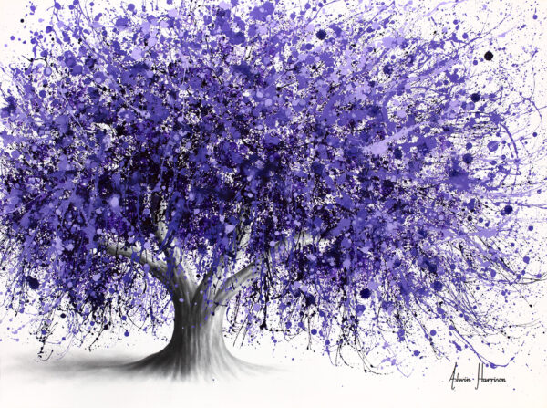Ashvin Harrison Art - Very Peri Tree1