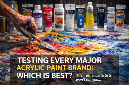 The Top ten acrylic paints for artists Tested