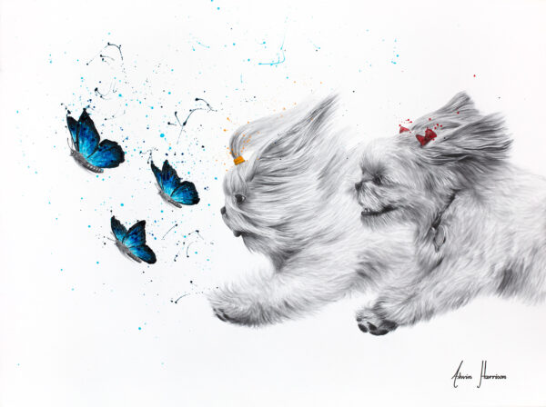Ashvin Harrison Art - Chasing Butterflies1