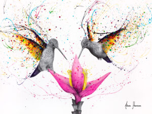 Ashvin Harrison Art - Friendship Hummingbirds1