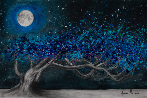 Ashvin Harrison Art - Glowing Midnight Tree