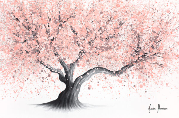 Ashvin Harrison Art - Kyoto Evening Blossom Tree1
