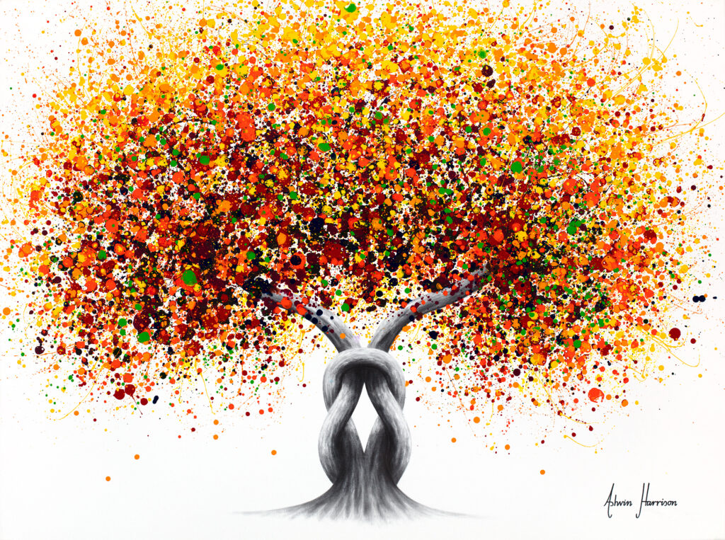 Ashvin Harrison Art - Sunshine Friendship Tree1