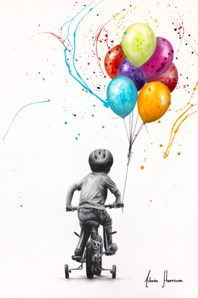 Ashvin Harrison Art - The Boy Of Determination1