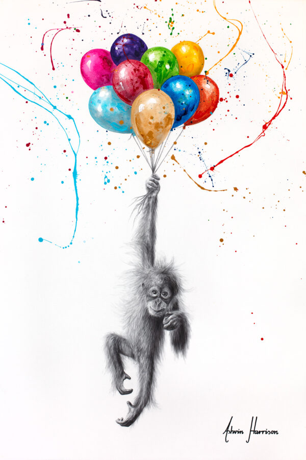 Ashvin Harrison Art - Orangutan Upon A Time1