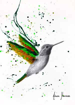 Ashvin Harrison Art - Healing Hummingbird
