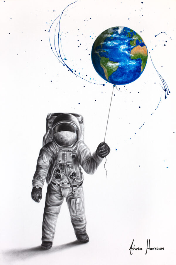Ashvin Harrison Art - The Astronaut