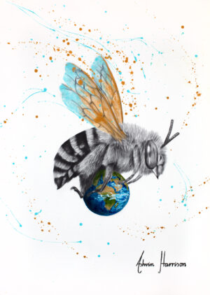 Ashvin Harrison Art - Earth To Bee