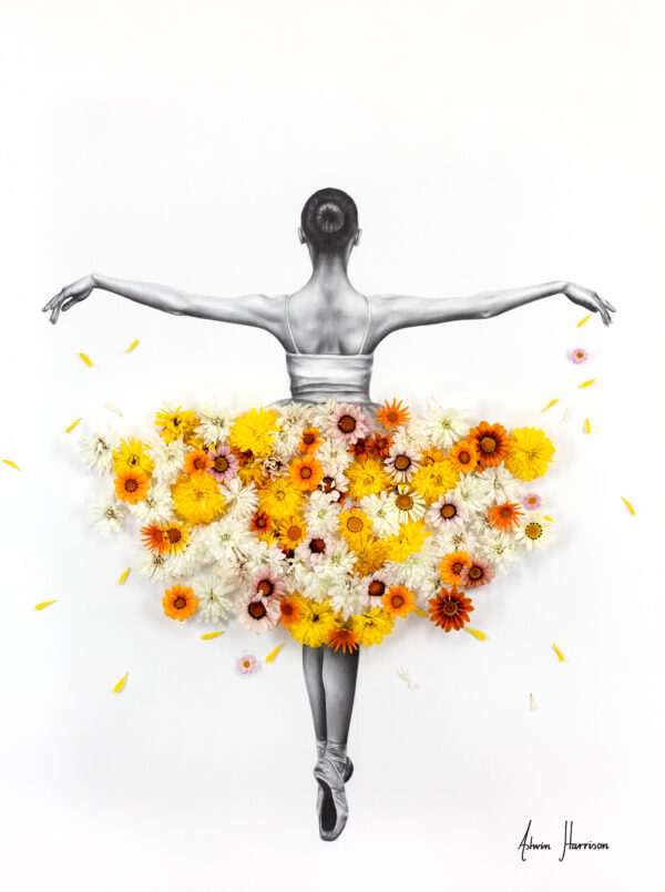 Ashvin Harrison Art - Flower Ballerina