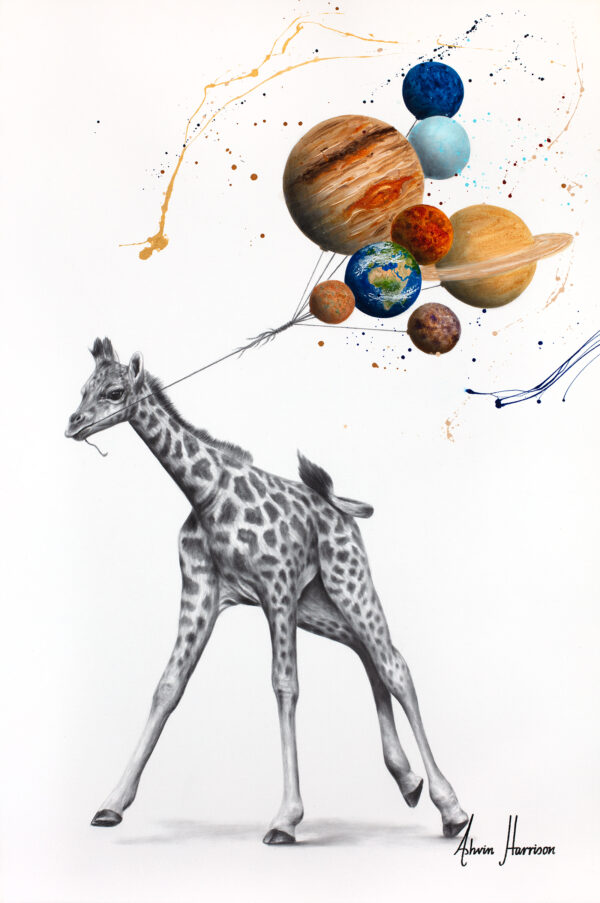 Ashvin Harrison Art - Giraffe Universe