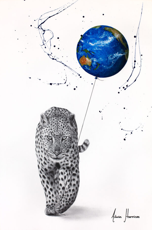 Ashvin Harrison Art - A Leopard's World