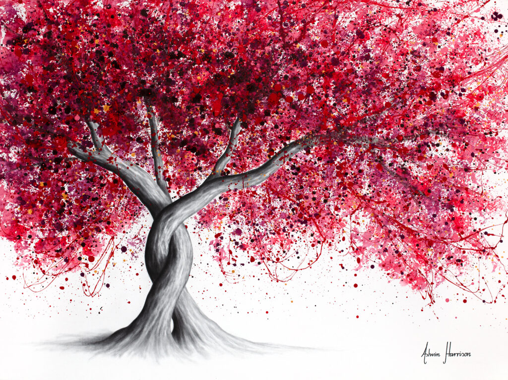 Ashvin Harrison Art- Sunday Wine Tree