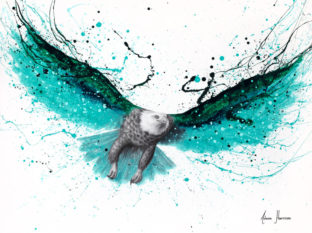 Ashvin Harrison Art- Empowering Eagle1