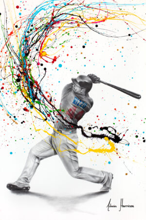 Ashvin Harrison Art- Baseball Buzz Anthony Rizzo