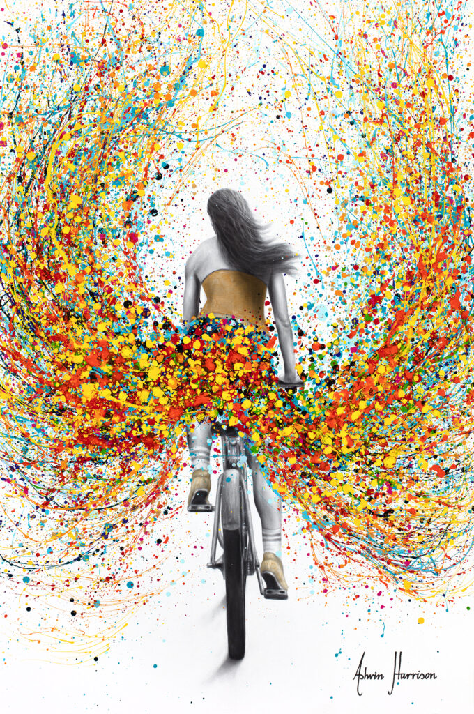 Ashvin Harrison Art- Ride The Rainbow