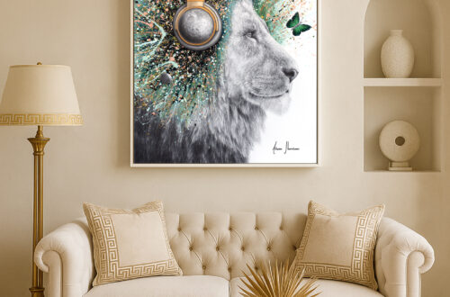 Ashvin Harrison Art- Lunar Lion 5