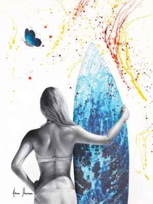 Ashvin Harrison Art- Sunshine Surfer