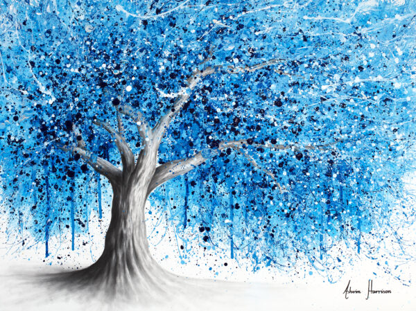 Ashvin Harrison Art- Flor Azul Tree