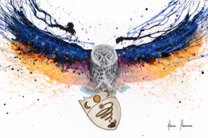 Ashvin Harrison Art- Owl Of Chablis
