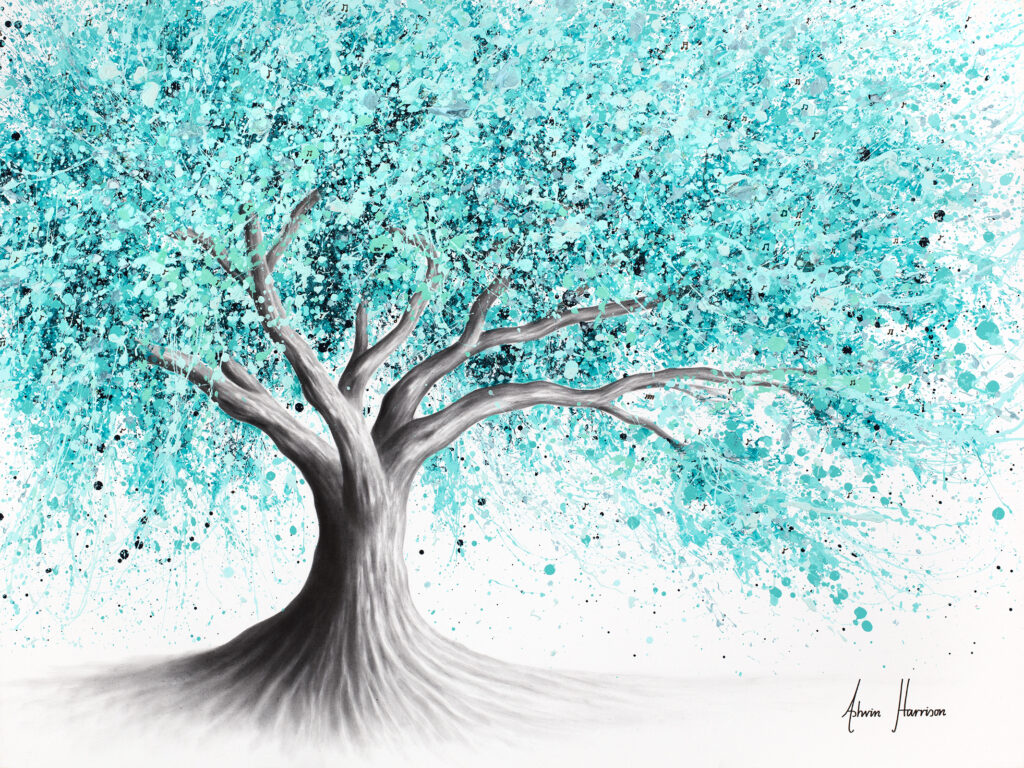 Aquamarine Melody Tree