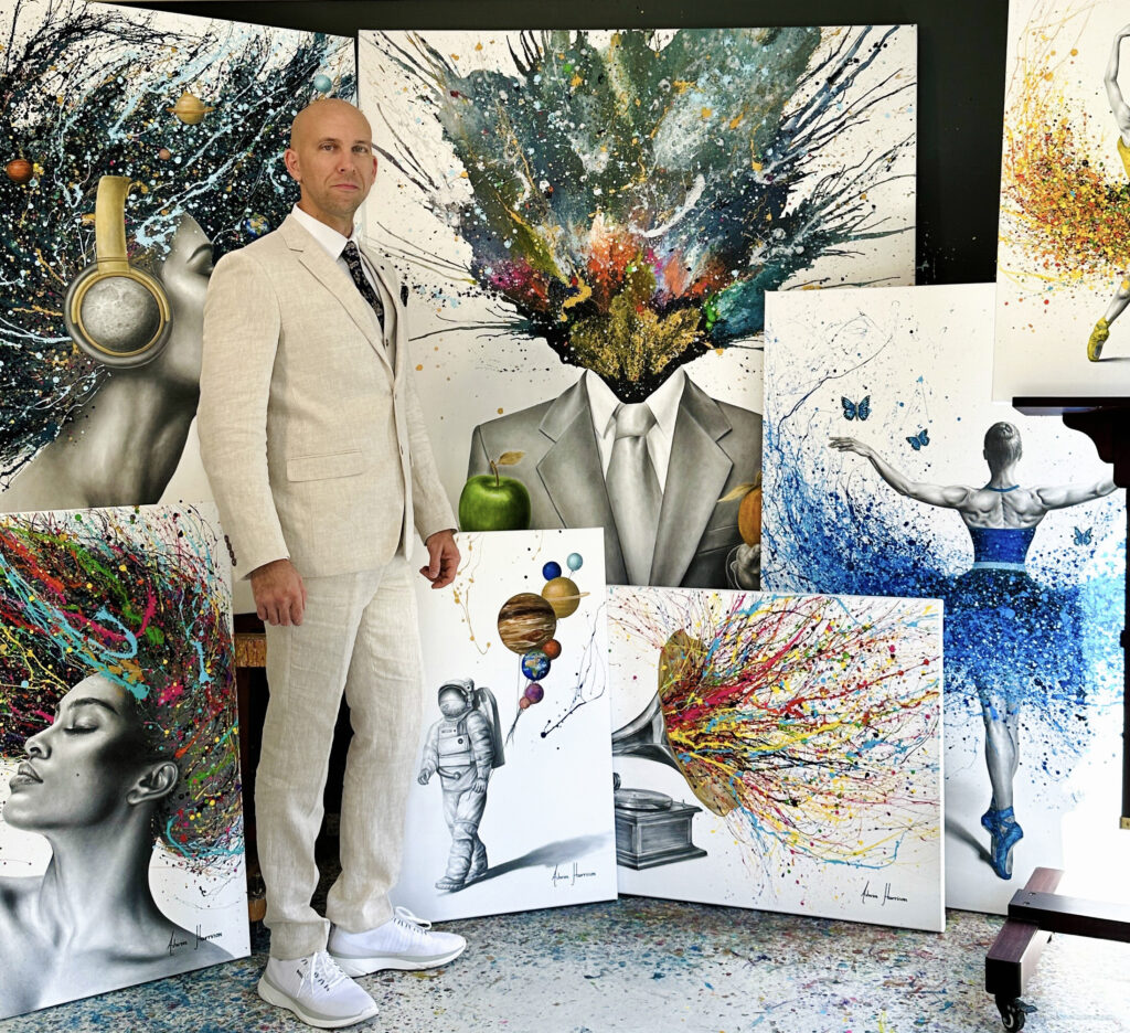 Ashvin Harrison Internationally Acclaimed Australian Artist with