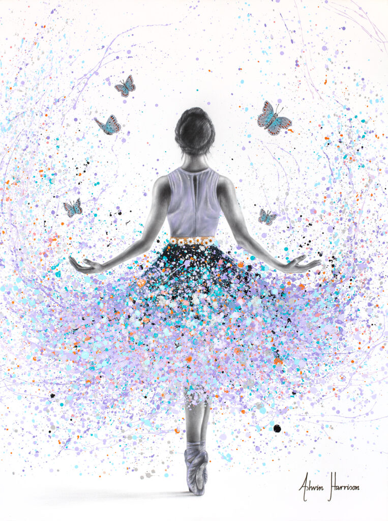 Ashvin Harrison Art- Lavandula Ballerina