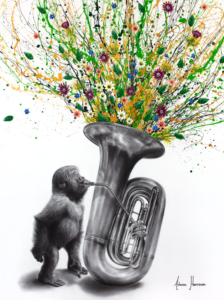 Ashvin Harrison Art- Ape Audio