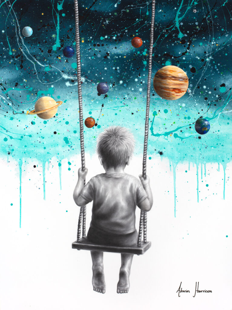 Ashvin Harrison Art- Cosmic Playground