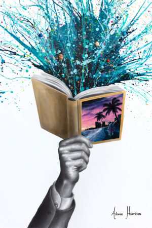 Ashvin Harrison Art- Miami In The Book Of Time