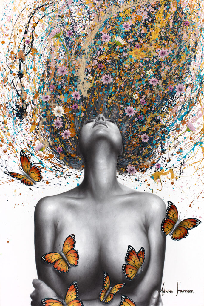 Ashvin Harrison Art- Monarch Rising