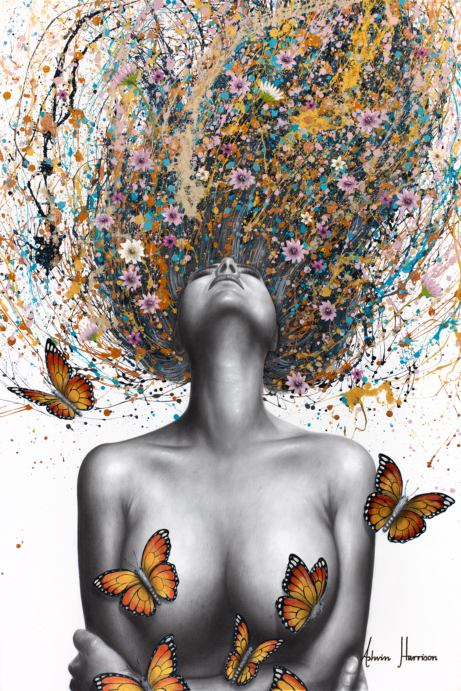 Ashvin Harrison Art- Monarch Rising
