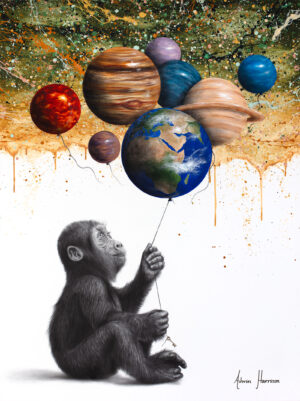 Ashvin Harrison Art- Key To The World
