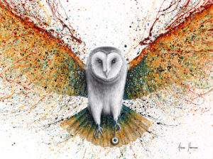 Ashvin Harrison Art- The Night Watch Owl