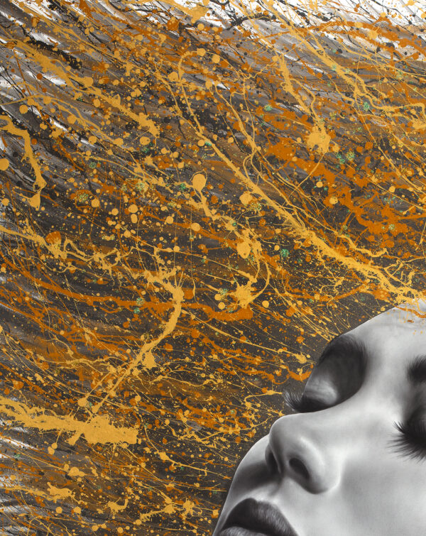 Wings Of The Whisperer (2024)- Limited Edition Hand-Painted (Embellished) Print - Image 6