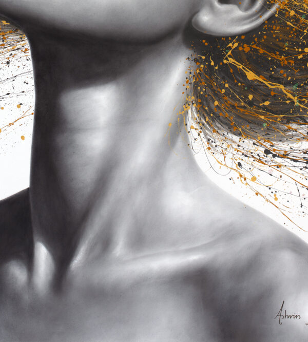 Wings Of The Whisperer (2024)- Limited Edition Hand-Painted (Embellished) Print - Image 7